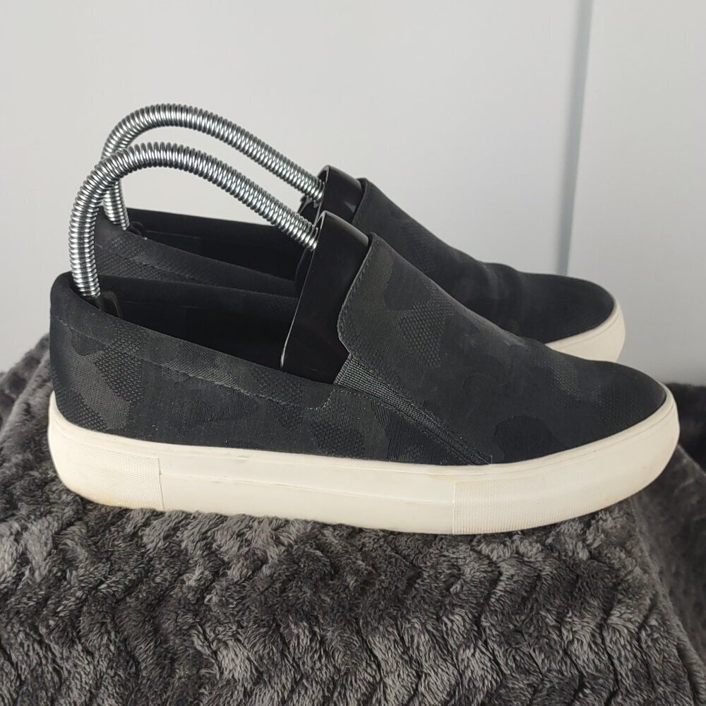 Vince Camuto VP-KORLI2 Dark Gray Camo Slip On Sneakers Casual Shoes 7M - Picture 5 of 11